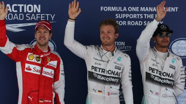 Nico Rosberg regressou às pole position