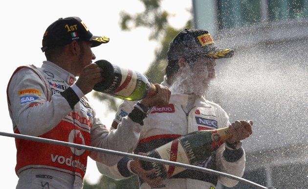 Hamilton claims Monza victory