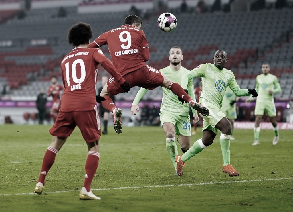 Sempre ele: Lewandowski garante vitória do Bayern e encerra invencibilidade do Wolfsburg Sempre ele: Lewandowski garante vitória do Bayern e encerra invencibilidade do Wolfsburg