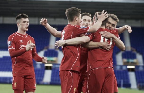 Everton U21s 1-3 Liverpool U21s: Kent double moves young Reds two points off 1st-place