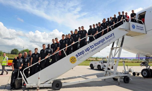 Liverpool touch down in America for pre-season tour