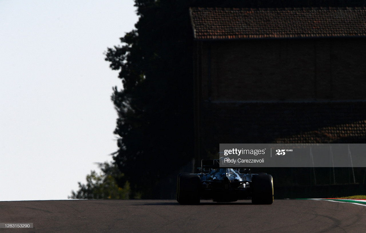 Hamilton tops a busy FP1 in only practice session of the weekend - Emilia Romagna GP