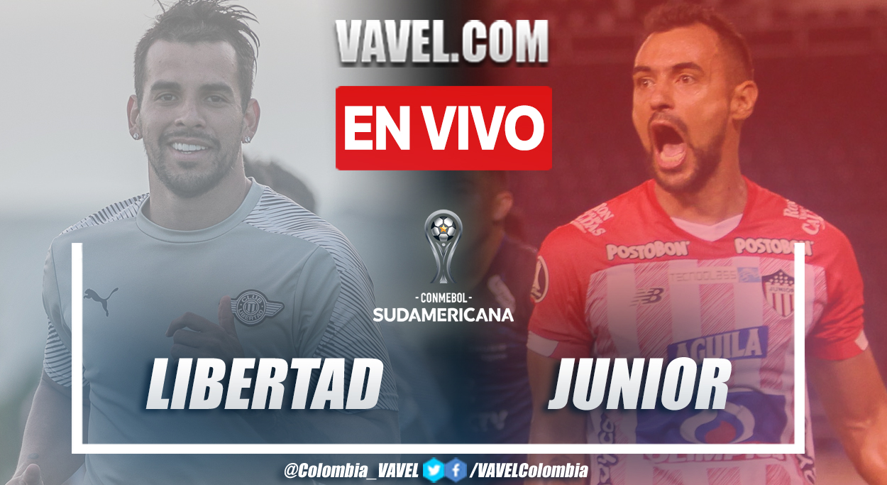 Resumen y goles: Libertad (0-1) Junior en los octavos de final (vuelta) por la Copa Sudamericana 2021