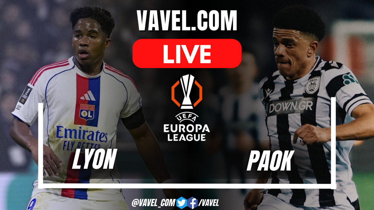 Lyon vs PAOK LIVE Score Updates in UEFA Europa League Match