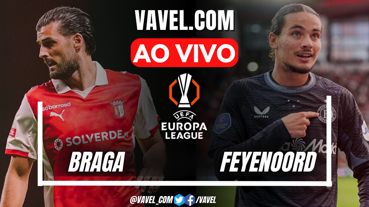 Gol e Melhores momentos de Braga 1x0 Feyenoord na UEFA Europa League ...