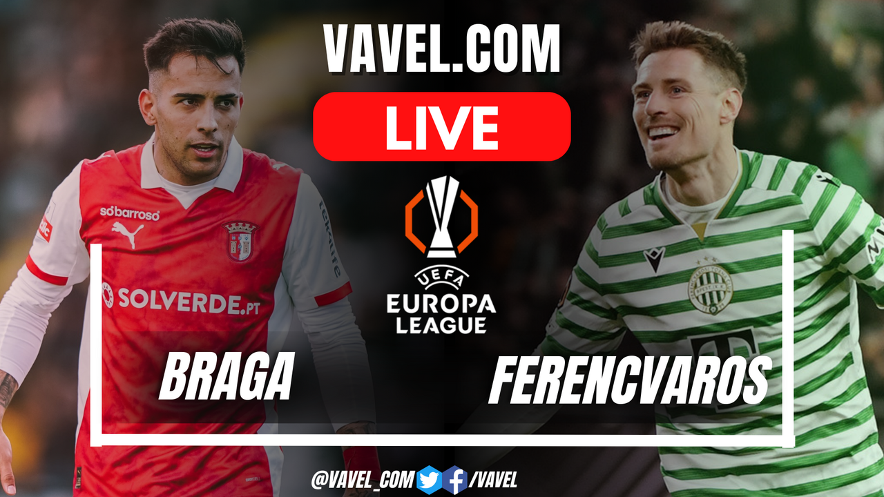 Goals and Highlights for Braga 4-0 Ferencvaros in UEFA Europa League Match