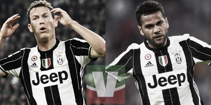 Juve, Allegri e il dilemma di fascia destra: Dani Alves o Lichtsteiner? Juve, Allegri e il dilemma di fascia destra: Dani Alves o Lichtsteiner?