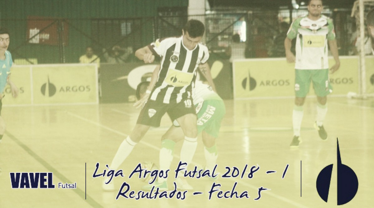 Resumen de la fecha 5 de la Liga Argos Futsal 2018-I Resumen de la fecha 5 de la Liga Argos Futsal 2018-I
