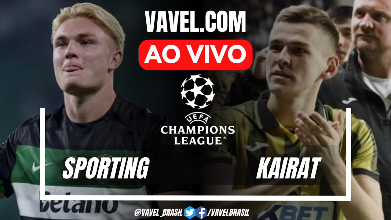Gols e melhores momentos de Sporting x Kairat pela Liga dos Campeões (4 ...
