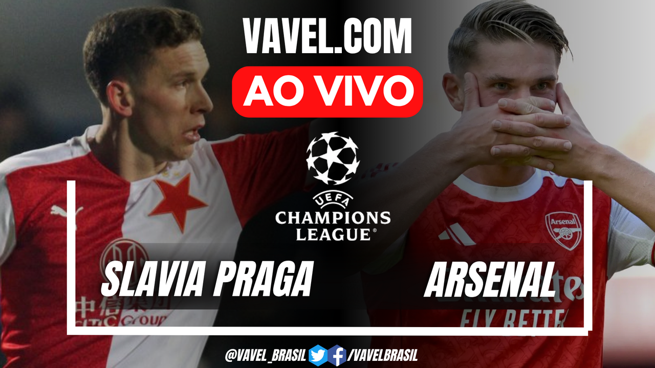 Gols e melhores momentos de Slavia Praga x Arsenal pela Liga dos ...