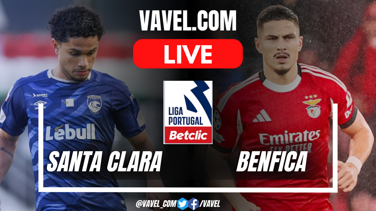 Goals and Highlights for Santa Clara 1-2 Benfica in Portuguese League Match