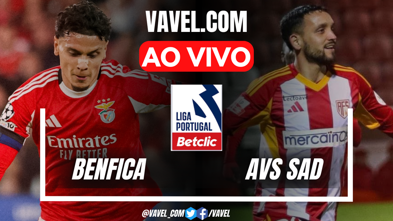 Gols e melhores momentos para Benfica 3x0 AVS SAD pela Liga Portugal ...