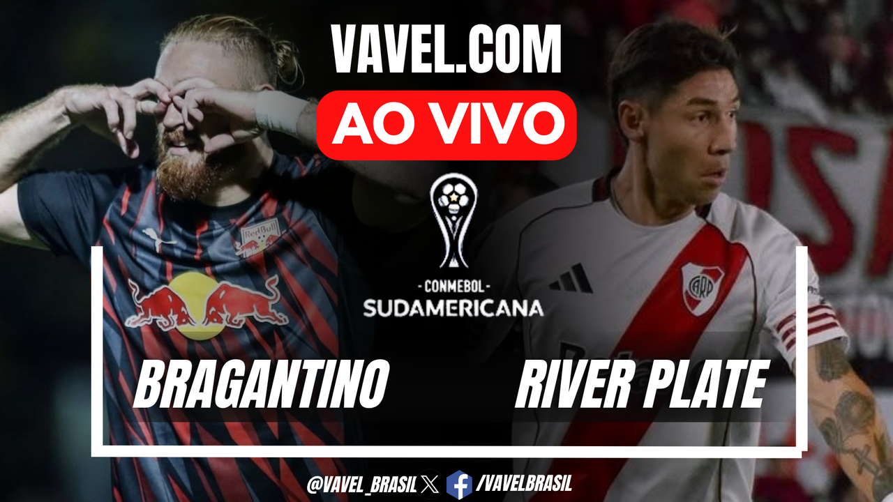 Bragantino x River Plate AO VIVO, jogo em tempo real pela Copa Sul-Americana