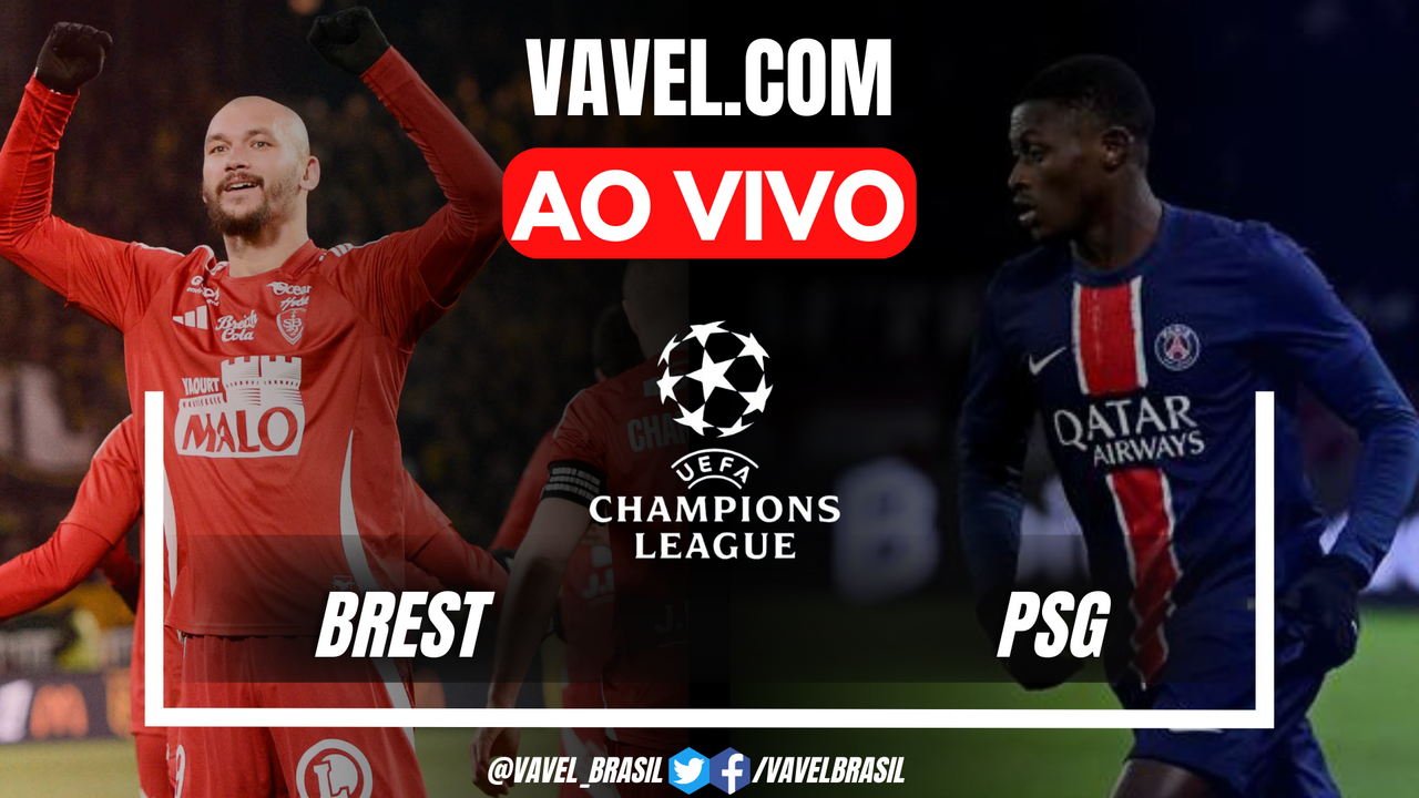 Gols e melhores momentos para Brest 0x3 PSG pela UEFA Champions League | 11/02/2025
