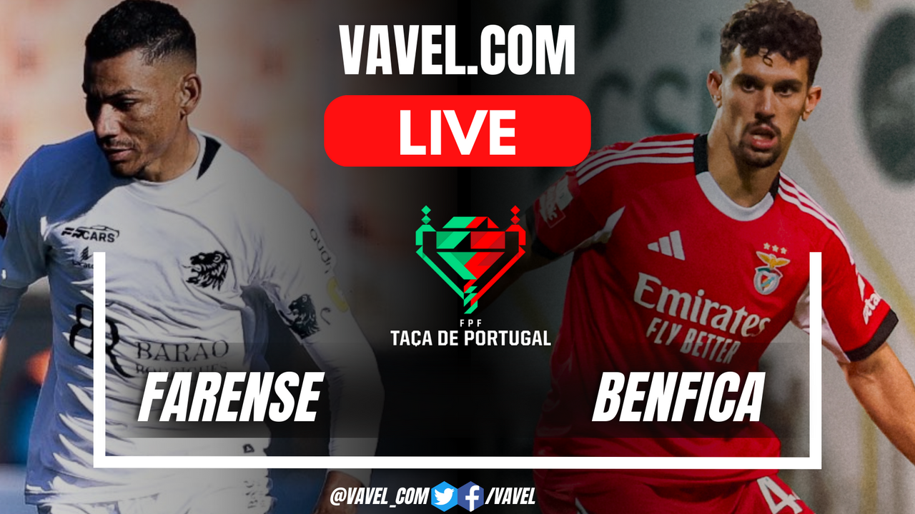 Goals and Highlights for Farense 0-2 Benfica in Taça de Portugal Match