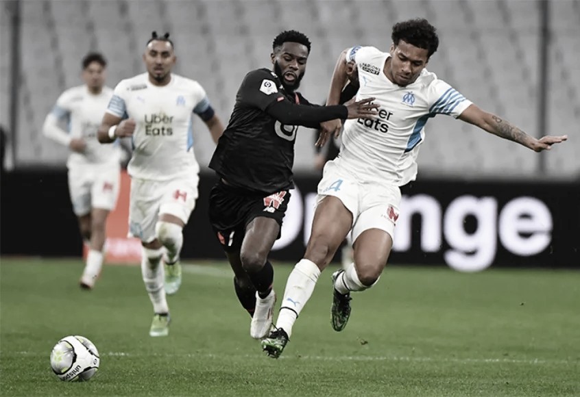 Marseille fica no empate com Lille em casa e perde vice-liderança