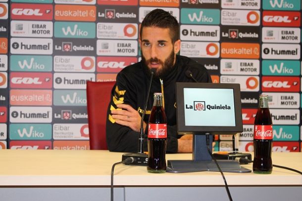 Lillo: "Tenemos ganas de seguir con la dinámica que teníamos antes del partido frente al Málaga"