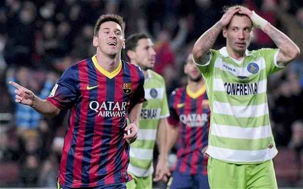 Messi magic on Barça return