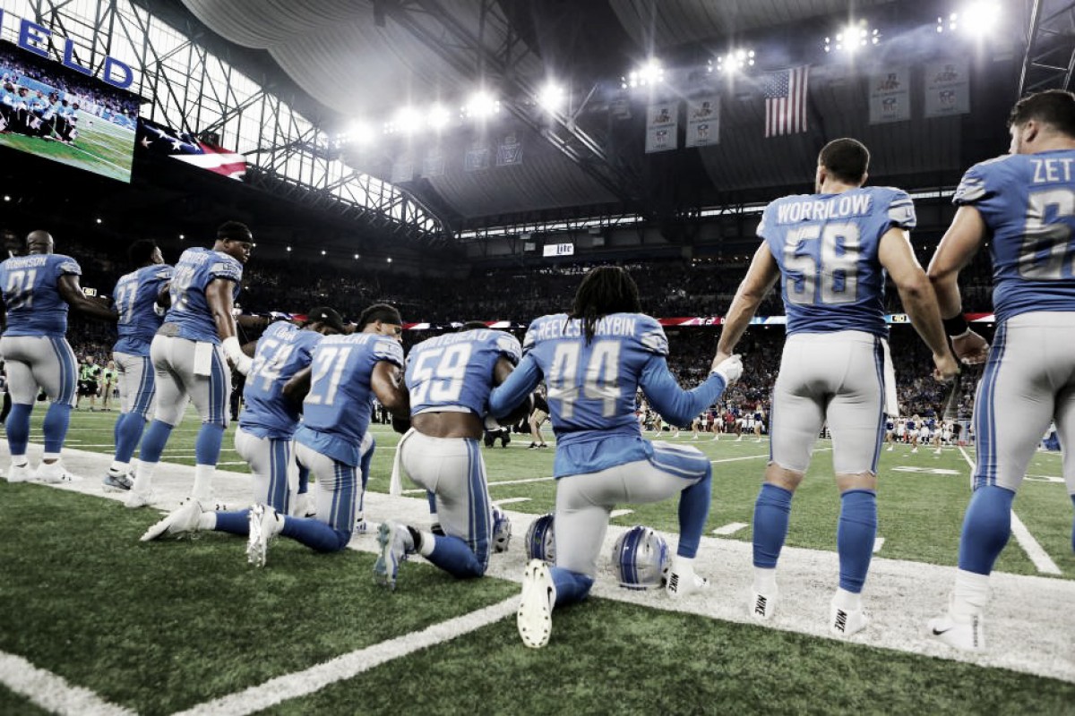 La NFL impone regla a jugadores para el himno nacional