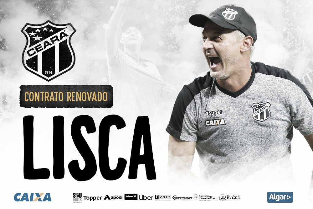 Ceará anuncia renovação do contrato de Lisca