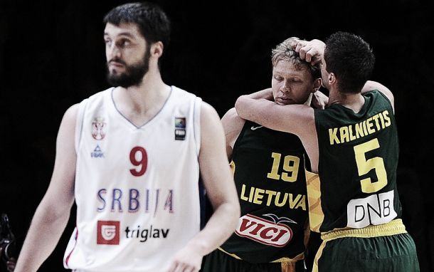 Lituania se mete en la final sorprendiendo a Serbia