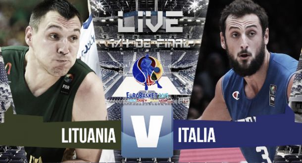 Resultado Lituania - Italia en el Eurobasket 2015 (95-85)