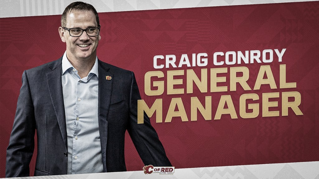 Craig Conroy, nuevo General Manager de los Calgary Flames