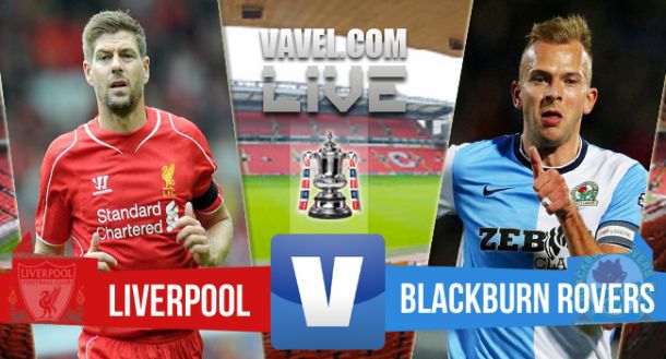 Resultado Liverpool - Blackburn Rovers en la FA Cup 2015 (0-0)