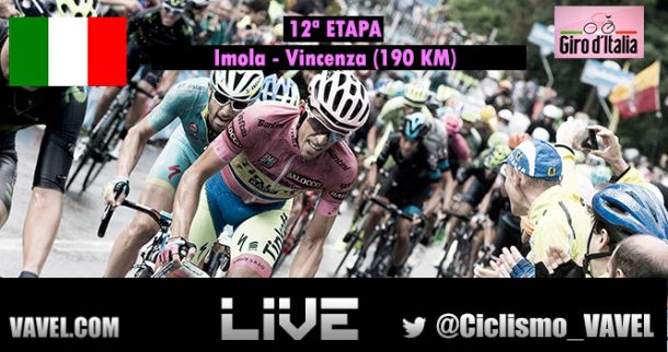 Resultado de la etapa 12 del Giro de Italia 2015