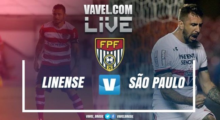 Resultado São Paulo 5x0 Linense nas  quartas de final do Campeonato Paulista 2017