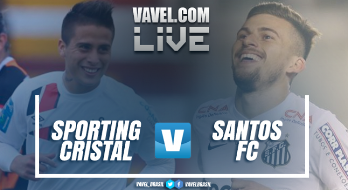 Resultado Sporting Cristal x Santos na Libertadores 2017 (1-1)