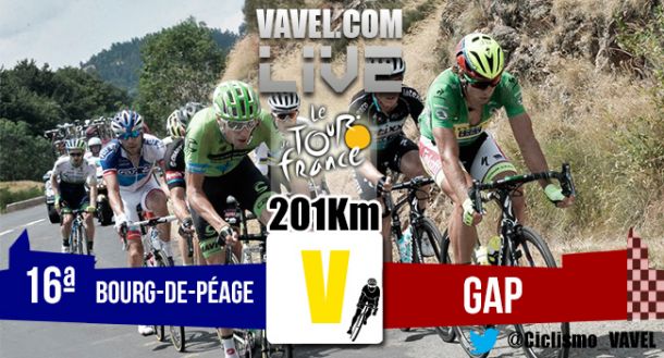 Resultado de la Decimosexta etapa del Tour de Francia 2015: Bourg-de-Péage - Gap