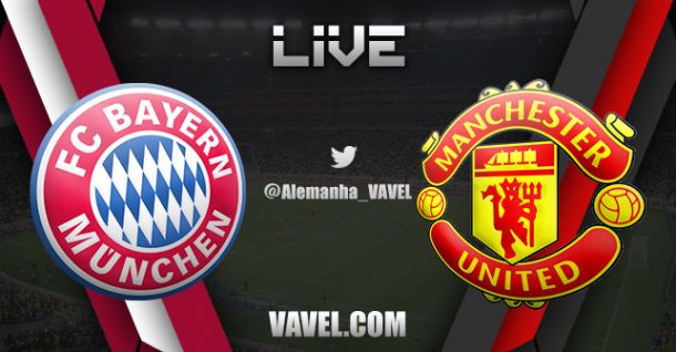 Bayern de Munique x Manchester United, Champions Leagu Bayern de Munique x Manchester United, Champions Leagu