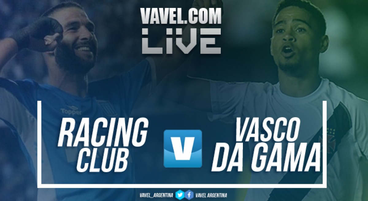 Resumen Racing 4-0 Vasco Da Gama en Copa Libertadores 2018