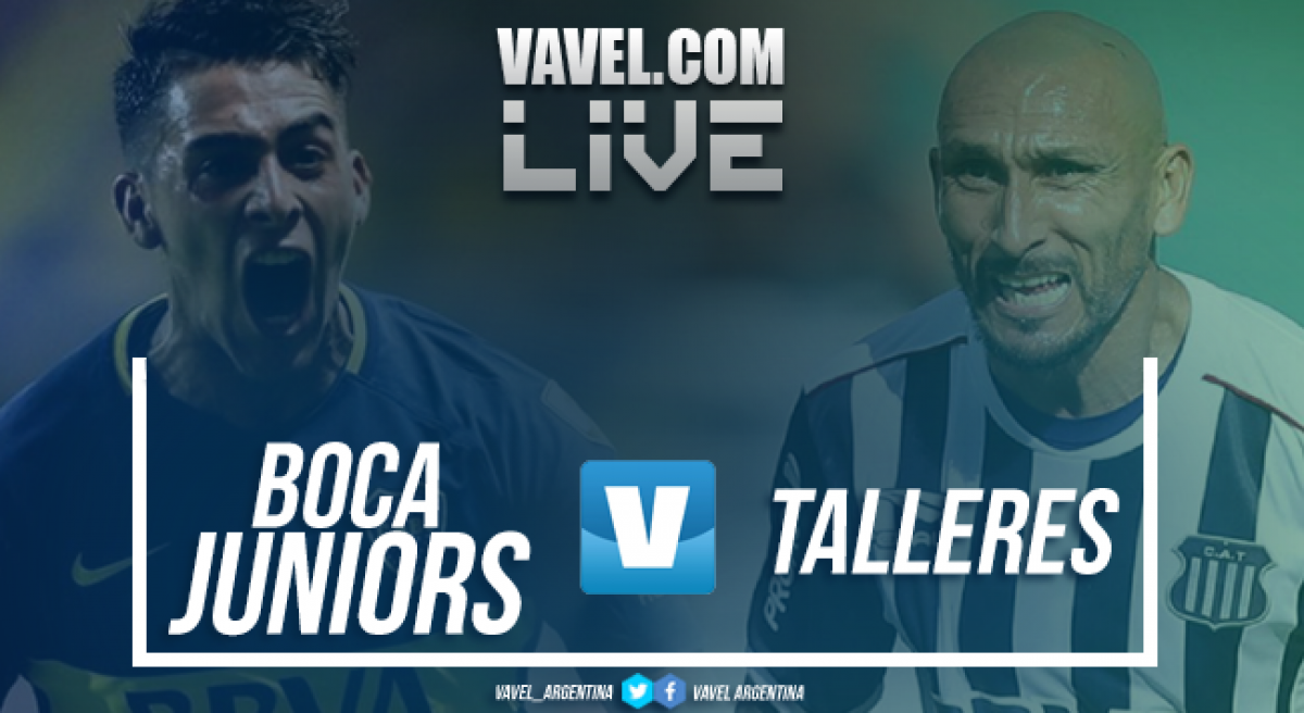 Boca Juniors vs Talleres en vivo y en directo online por Superliga (1-0)