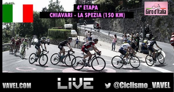 Resultado 4ª etapa del Giro de Italia 2015