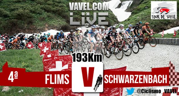 Resutado de la 4ª etapa de la Vuelta a Suiza 2015