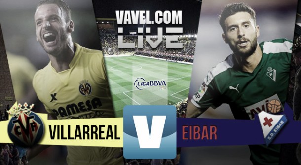 Resultado Villarreal - Eibar en Liga BBVA (1-1): Justo reparto de puntos