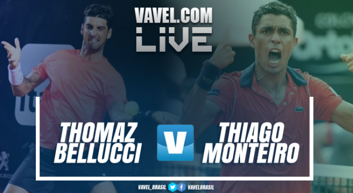 Thiago Monteiro vence Thomaz Bellucci no Rio Open 2017 (2-1)