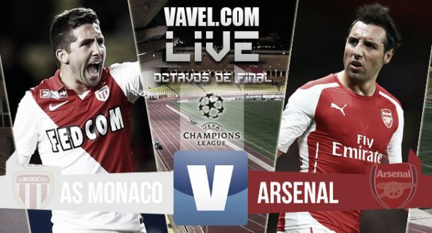 Live Monaco - Arsenal in risultato Champions League