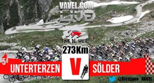 Resultado de la 5ª etapa de la Vuelta a Suiza 2015