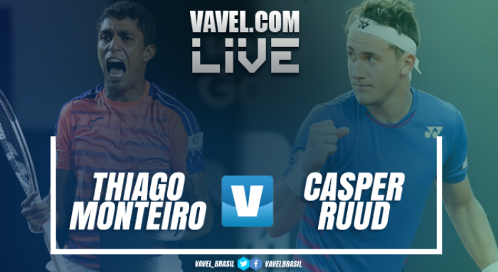 Thiago Monteiro perde para Casper Ruud no Rio Open 2017 (0-0)