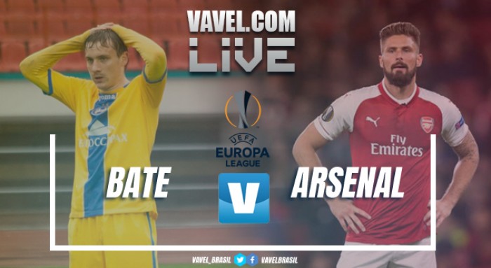 Resultado BATE Borisov x Arsenal pela Uefa Europa League (2-4) Resultado BATE Borisov x Arsenal pela Uefa Europa League (2-4)