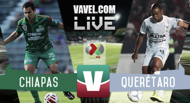 Resultado Jaguares Chiapas - Querétaro en  Liga MX 2015 (0-0)