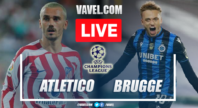 Goals and Highlights: Atletico de Madrid 0-0 Club Brugge in UEFA Champions League 2022