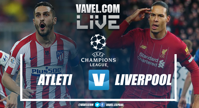 Resumen Atlético de Madrid 1 Liverpool 0 en octavos de Champions League