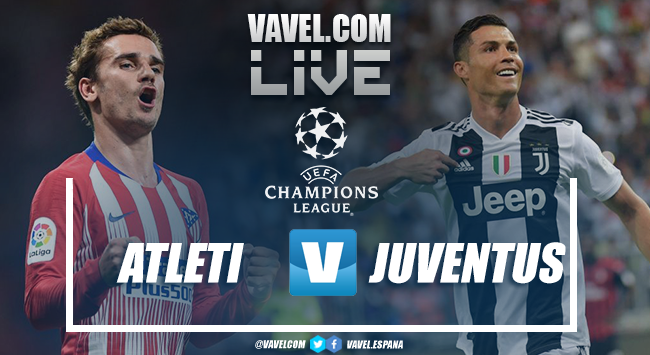 Atletico Madrid-Juventus in diretta, Live Champions League 2018/2019 (2-0): male la Juve!