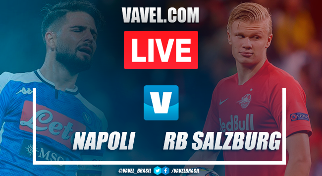 Napoli x RB Salzburg AO VIVO online pela Champions League (1-1)