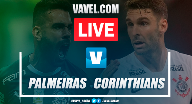 Resultado e gols para Palmeiras 1x1 Corinthians pelo Brasileirão Resultado e gols para Palmeiras 1x1 Corinthians pelo Brasileirão