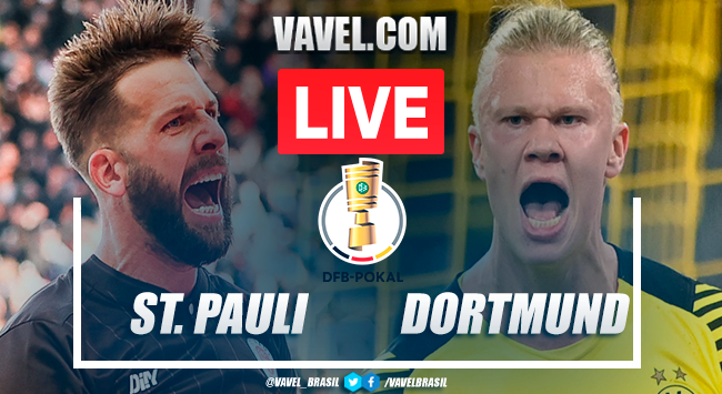 Goal and Highlights: St. Pauli 2-1 Borussia Dortmund in DFB Pokal